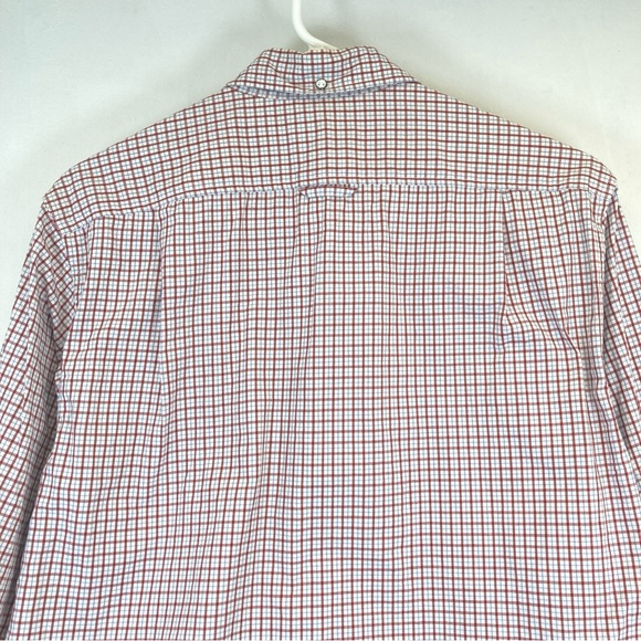 rag & bone Tailored Workwear Button Down Shirt Men's Small Cotton Red White - Picture 8 of 13